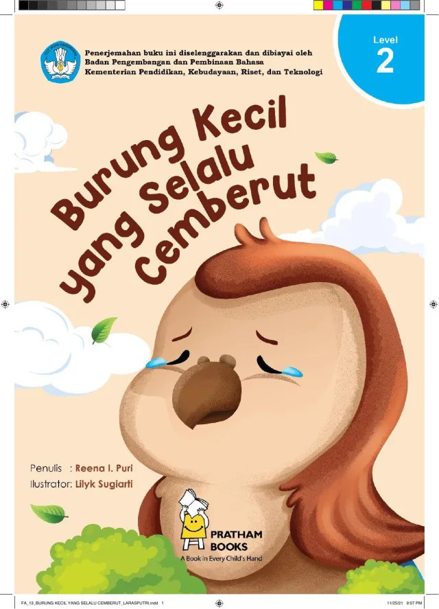 Cover Burung Kecil Yang Selalu Cemberut