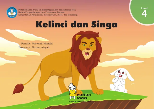 Cover Kelinci Dan Singa
